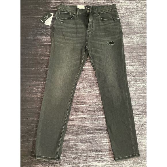 Original Use Other - Original Use Mens Slim-Fit Mid Rise Distressed Jeans Tapered Leg Size 33X32 Gray